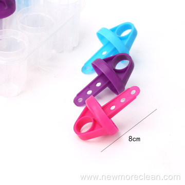 6PCS Frozen Popsicle Mold with Stick Holder